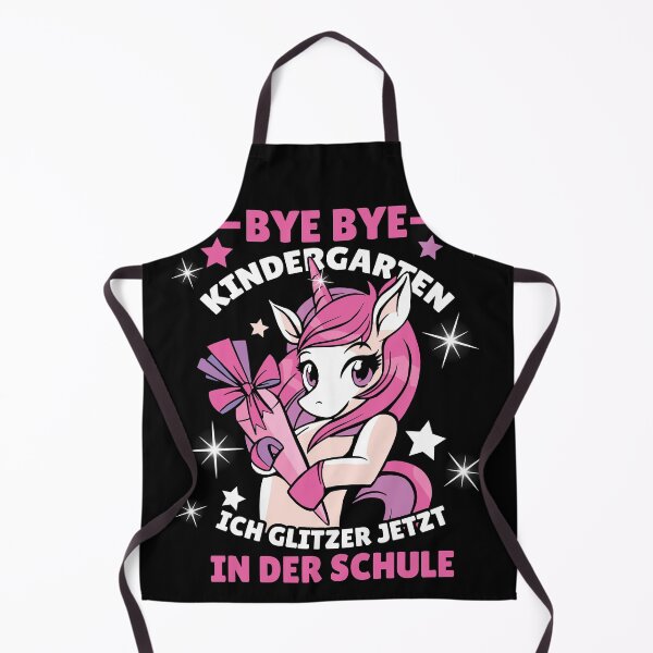 Artikelvorschau, Bye Bye Kindergarten - Einhorn Design Einschulungs Mädchen - T-Shirt - b entworfen und verkauft von Gerdek.
