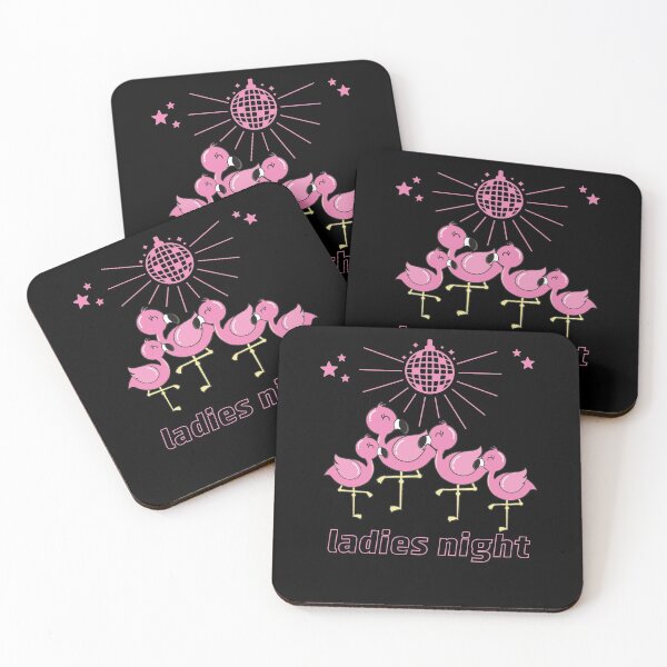 Item preview, Flamingo Ladies Night - Women's Graphic - T-Shirt - d designed and sold by Gerdek.