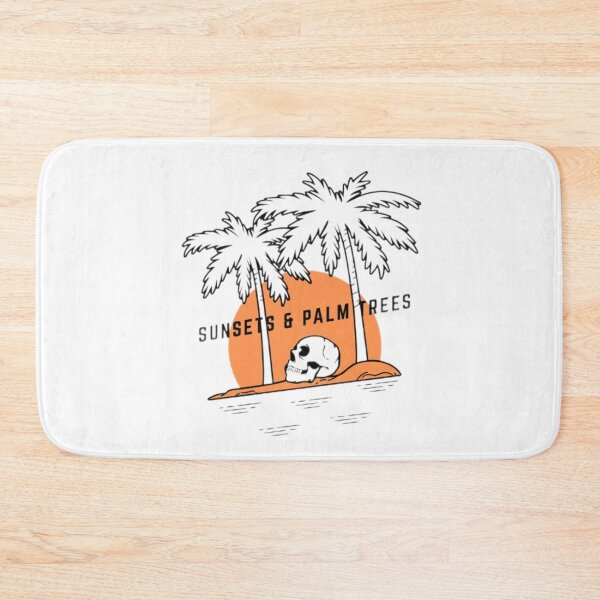 Artikelvorschau, Sunset & Palm Trees entworfen und verkauft von luckyturtles.