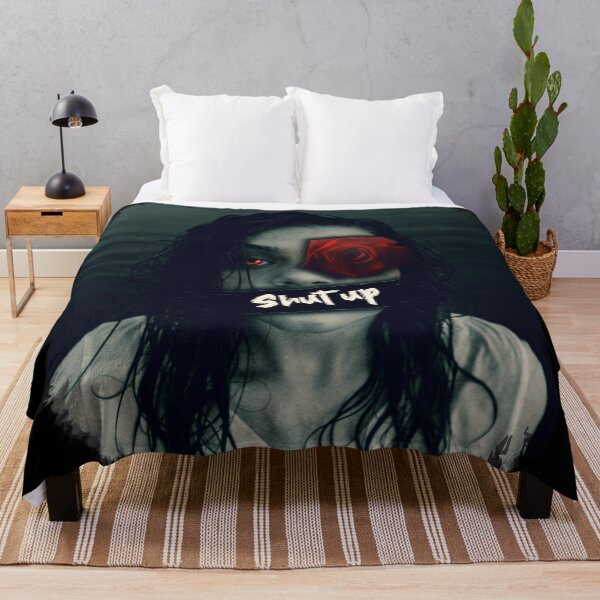 Item preview, Shut up! Silent girl with rose eye designed and sold by DarkDesign69.