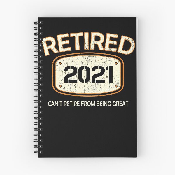 Item preview, Retired 2021 Can't Retire From Being Great - Vintage Graphic - T-Shirt - d designed and sold by Gerdek.