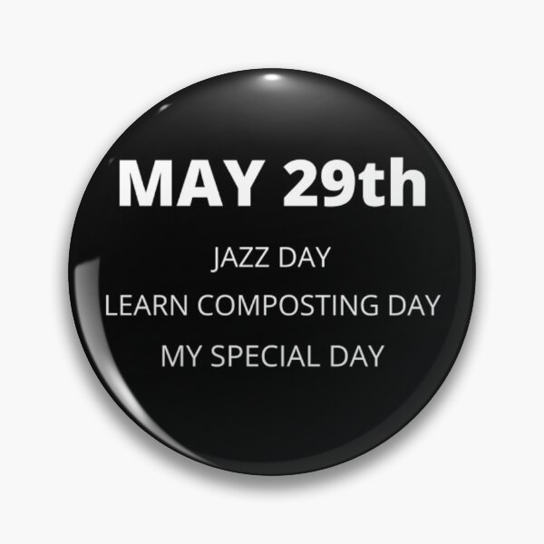 Item preview, Daily holidays - May 29th designed and sold by edwardtiptonart.