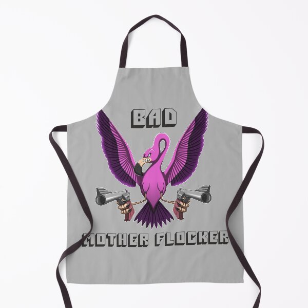 Item preview, Bad Mother Flocker - Funny Flamingo - Graphic - T-Shirt - w designed and sold by Gerdek.