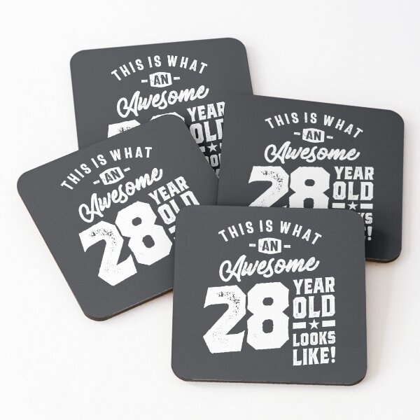 Item preview, 28 Year Old Gift | 28th Birthday Gift Ideas - Mens and Womens  designed and sold by cidolopez.