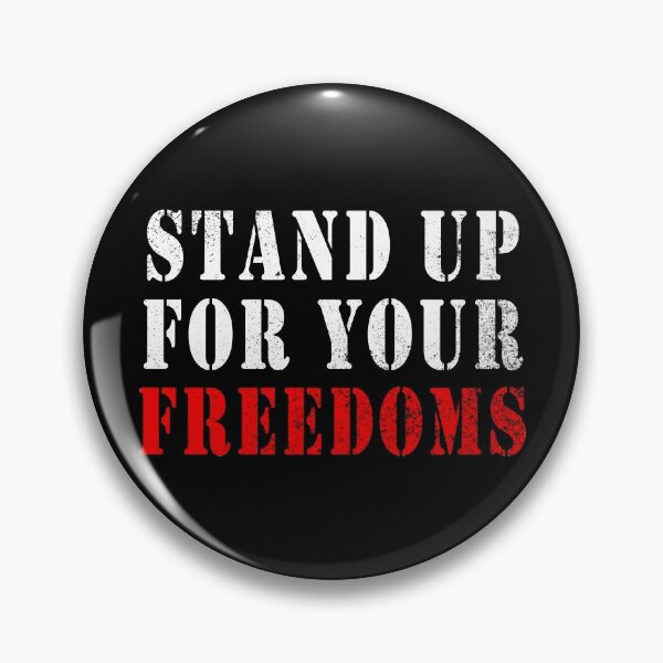 Item preview, Stand Up For Your Freedoms, Liberty Protest designed and sold by ArtOfRebellion.