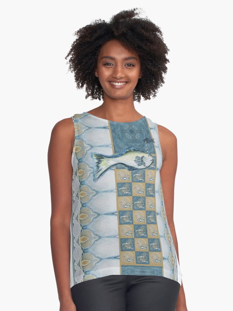 Item preview, Sleeveless Top designed and sold by CecileCharles.