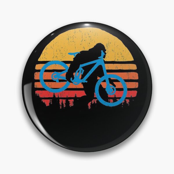 Item preview, Bigfoot Bike Sasquatch - Funny MTB Graphic - T-Shirt - b designed and sold by Gerdek.