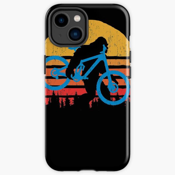 Bigfoot Bike Sasquatch - Funny MTB Graphic - T-Shirt - b iPhone Robuste Hülle