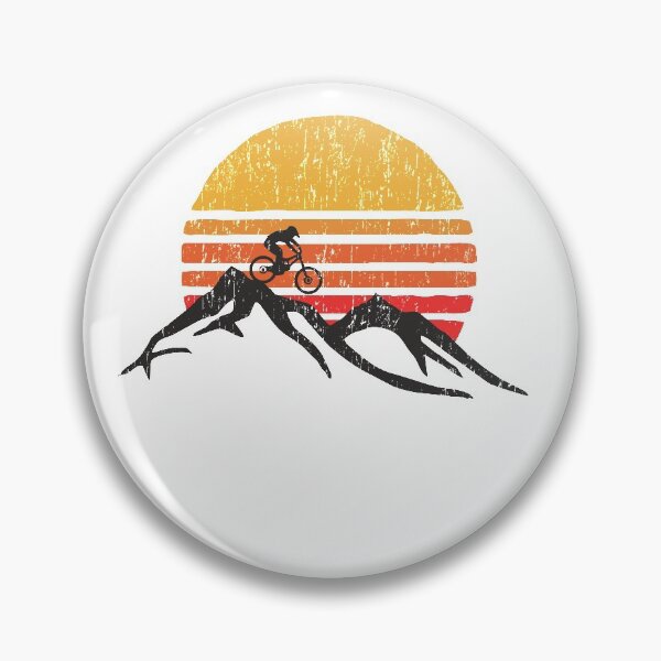 Item preview, Mountain Bike Vintage Sunset Design Graphic - T-Shirt - w designed and sold by Gerdek.