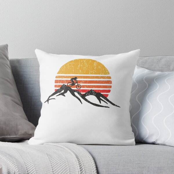 Item preview, Mountain Bike Vintage Sunset Design Graphic - T-Shirt - w designed and sold by Gerdek.
