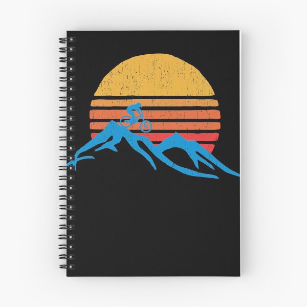 Item preview, Mountain Bike Vintage Sunset Design Graphic - T-Shirt - b designed and sold by Gerdek.