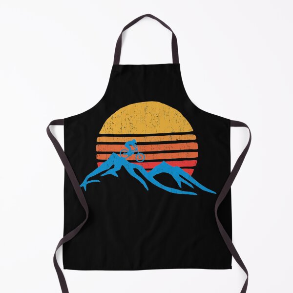 Item preview, Mountain Bike Vintage Sunset Design Graphic - T-Shirt - b designed and sold by Gerdek.