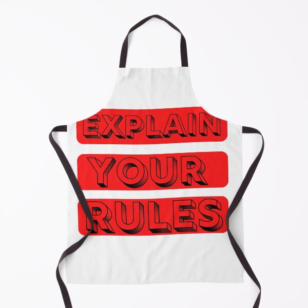 Item preview, Explain your Rules stcker t-shirts phone cases masks .... designed and sold by Live  Today.