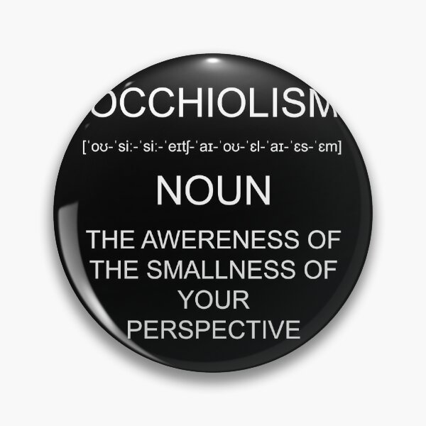Item preview, Occhiolism Noun Word Gift designed and sold by elwizkhalifa.