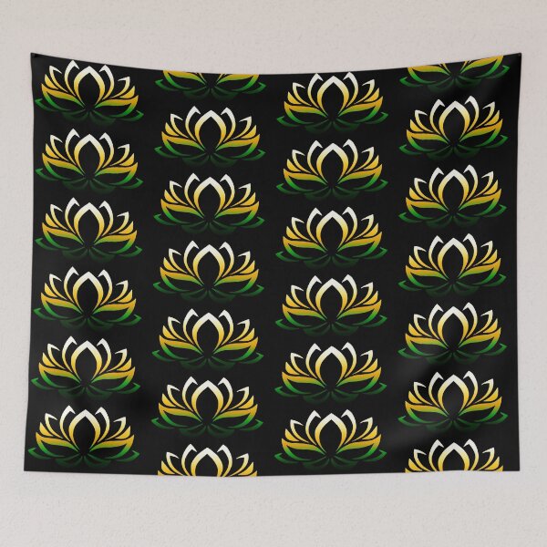 Item preview, Gentle "Pocket" Lotus Flower In Yellow Hue designed and sold by RosieSunflower.