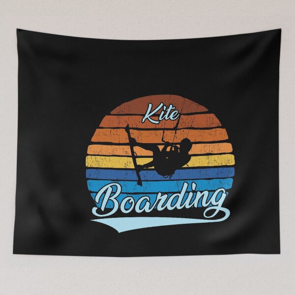 Item preview, Vintage Sunset Kite Boarding - T-Shirt - d designed and sold by Gerdek.