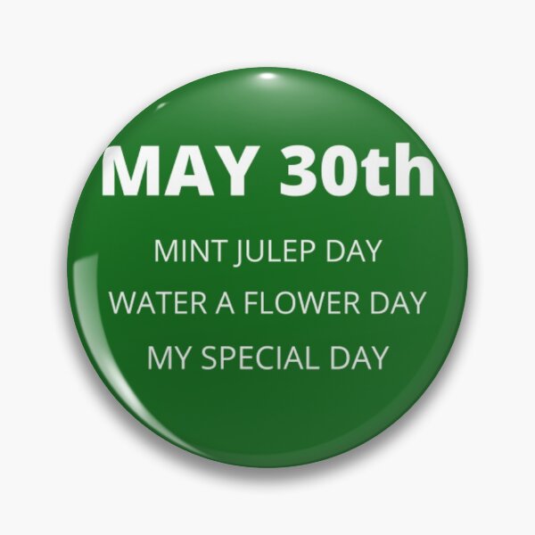 Item preview, Daily holidays - May 30th designed and sold by edwardtiptonart.