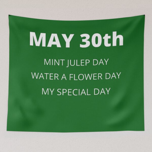 Item preview, Daily holidays - May 30th designed and sold by edwardtiptonart.