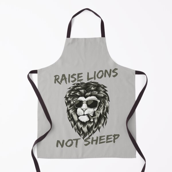 Item preview, Raise Lions Not Sheep designed and sold by Crazy-Leo.