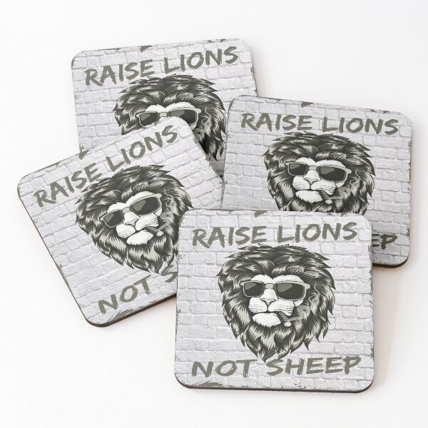 Item preview, Raise Lions Not Sheep designed and sold by Crazy-Leo.
