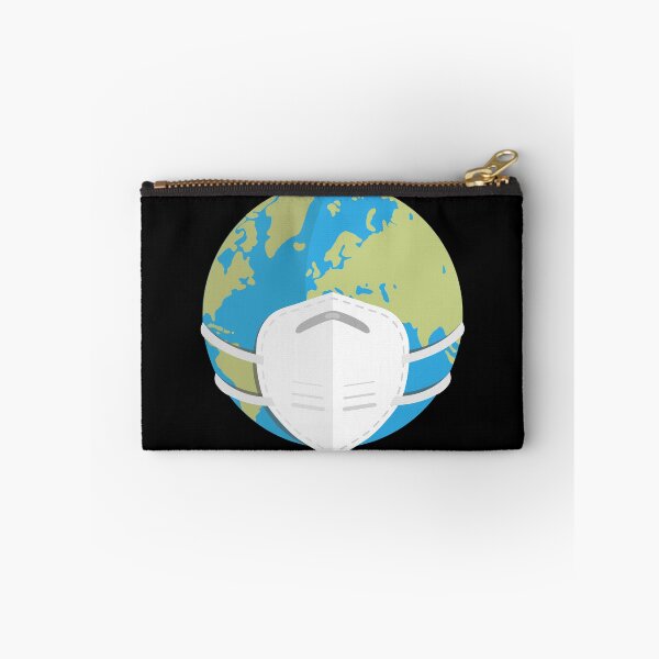 Item preview, Planet Earth in a covid mask designed and sold by EnjoyMyTees.