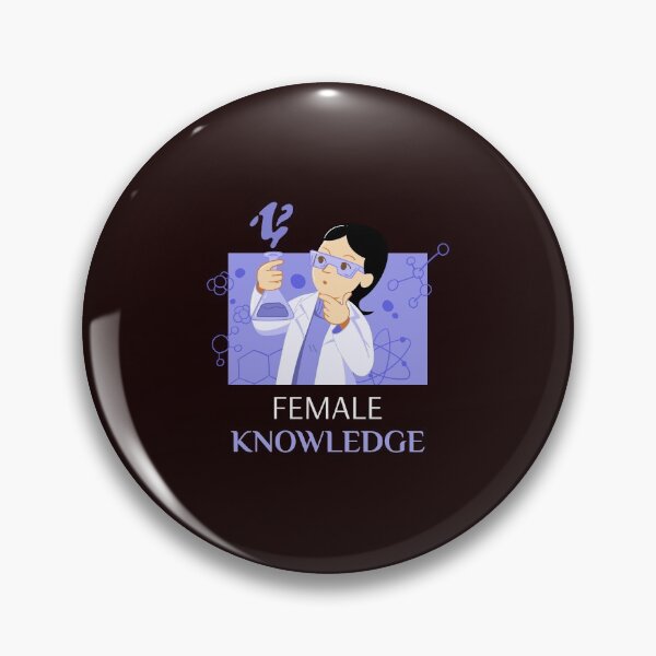 Item preview, Female Knowledge Fun Science  designed and sold by Evartdesign.