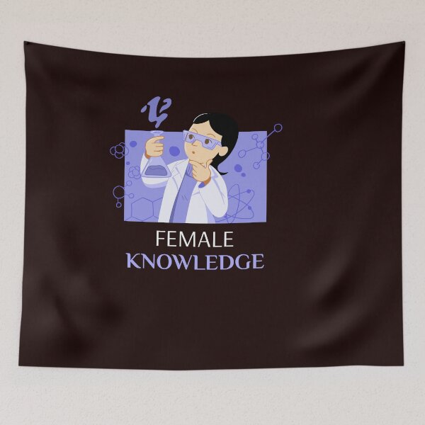 Item preview, Female Knowledge Fun Science  designed and sold by Evartdesign.