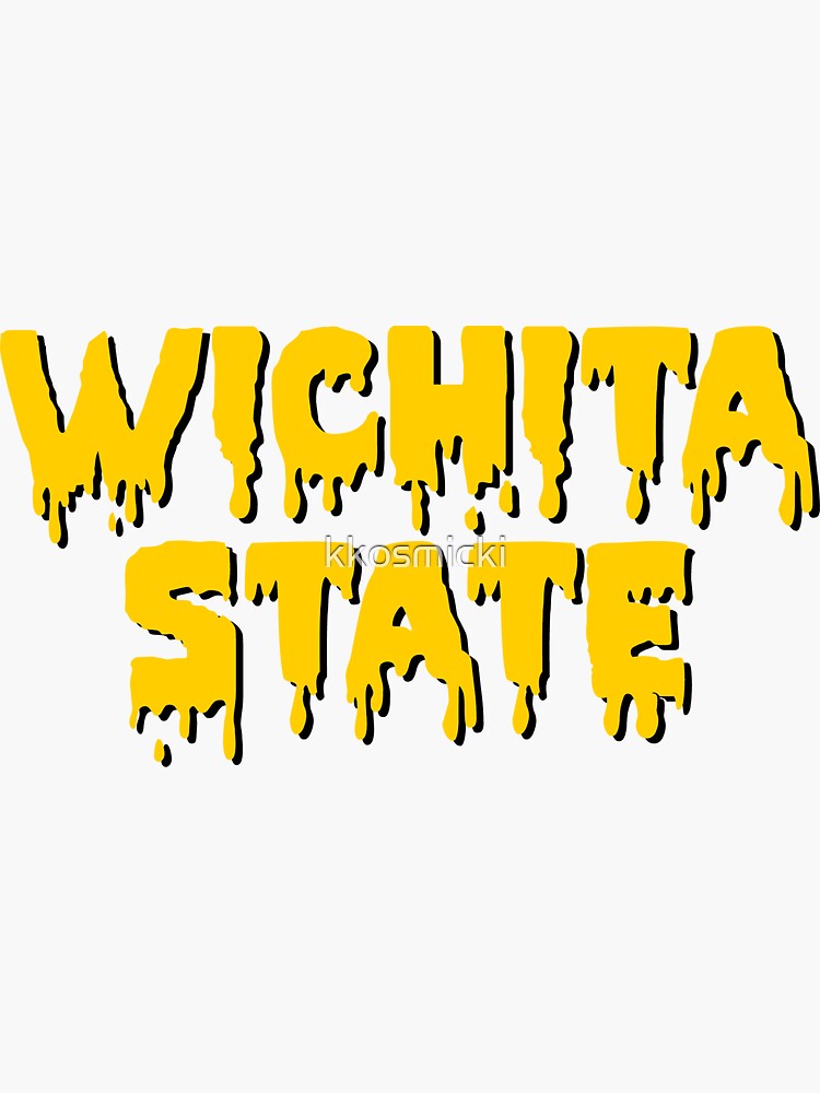 Retro Wichita State Shockers Logo - Wichita State University - Sticker