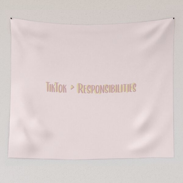 Item preview, TikTok > Responsibilities designed and sold by karaidosco.
