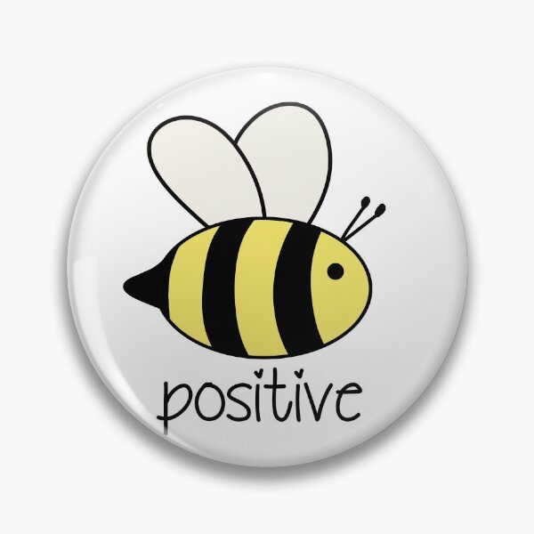 Item preview, bee positive designed and sold by elisemoz.