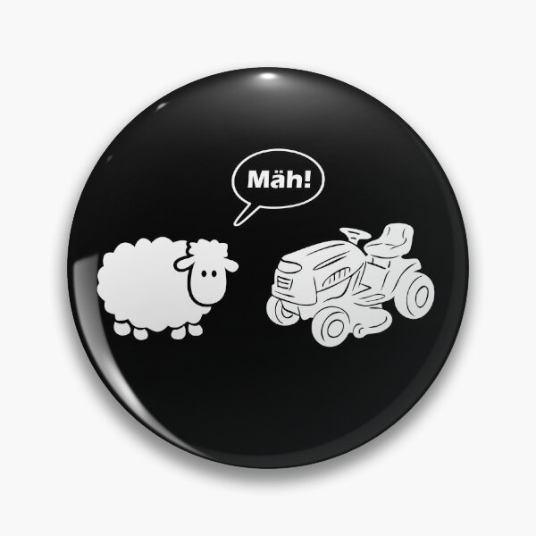 Item preview, Funny Sheep Riding Lawn Mower Garden - T-Shirt - b designed and sold by Gerdek.