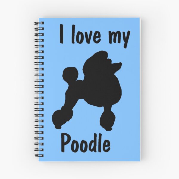 Item preview, I Love My Poodle Silhouette designed and sold by itsjustmebre.