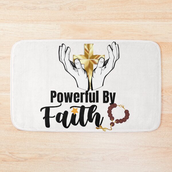 Item preview, Powerful by faith designed and sold by dogcuddleralert.