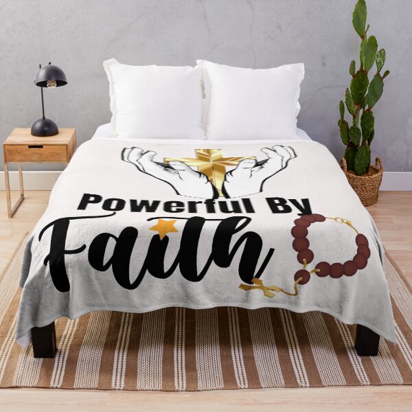 Item preview, Powerful by faith designed and sold by dogcuddleralert.