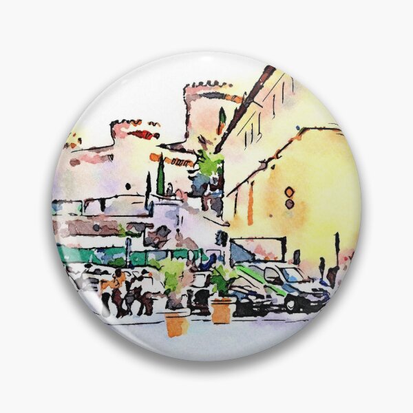 Item preview, Tivoli: glipse with castle designed and sold by Giuseppe Cocco.