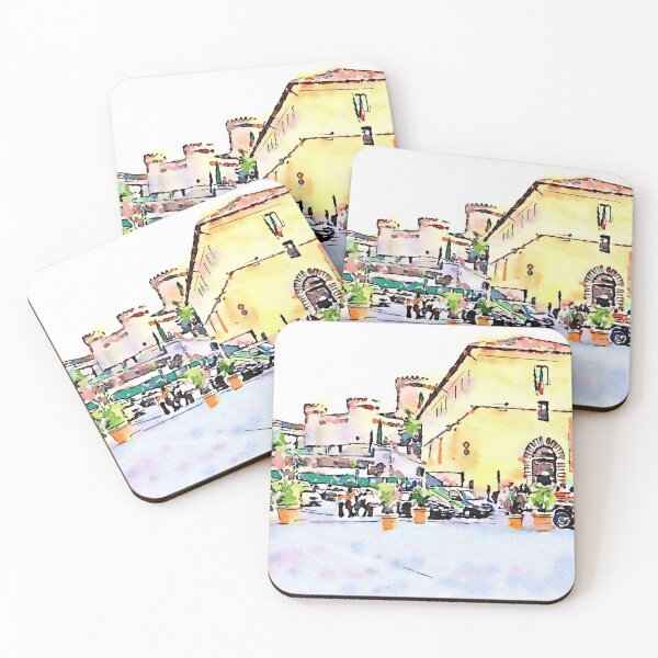 Item preview, Tivoli: glipse with castle designed and sold by Giuseppe Cocco.