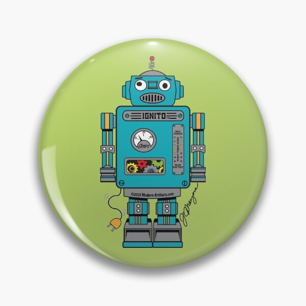 Item preview, IGNITO THE ROBOT designed and sold by Mod-Artifacts.