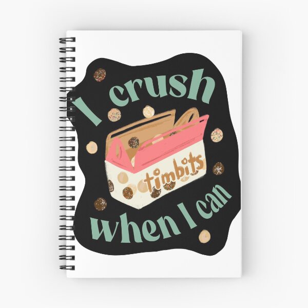 Item preview, Crushin' Timmies (Black Background) designed and sold by SummerOfSid.