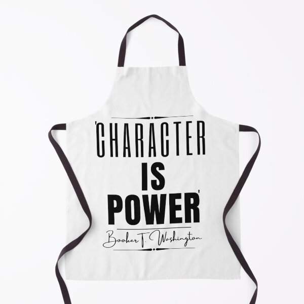 Item preview, Booker T. Washington Inspirational Historical Quote- “Character is power.” designed and sold by QuoteActually.
