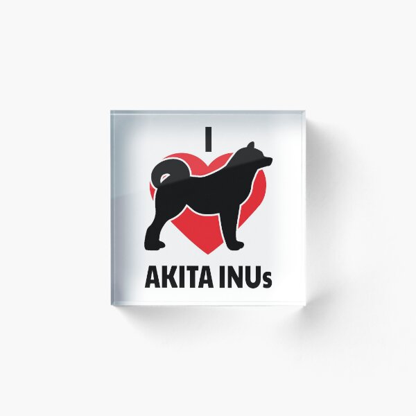 Item preview, I Love Akita Inu's! designed and sold by DogCatLover42.