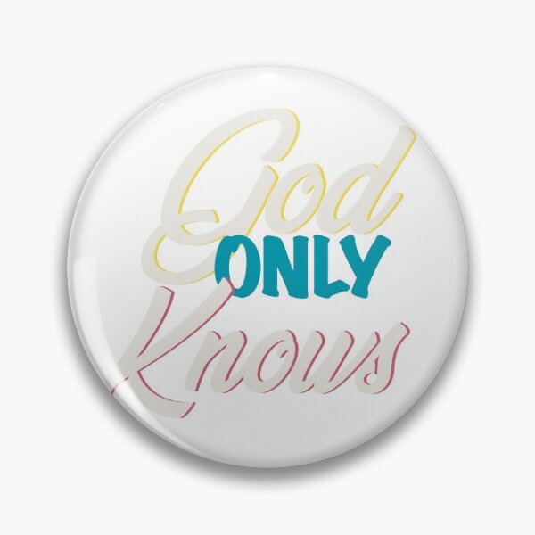 Item preview, God only knows designed and sold by PyjamaBee.