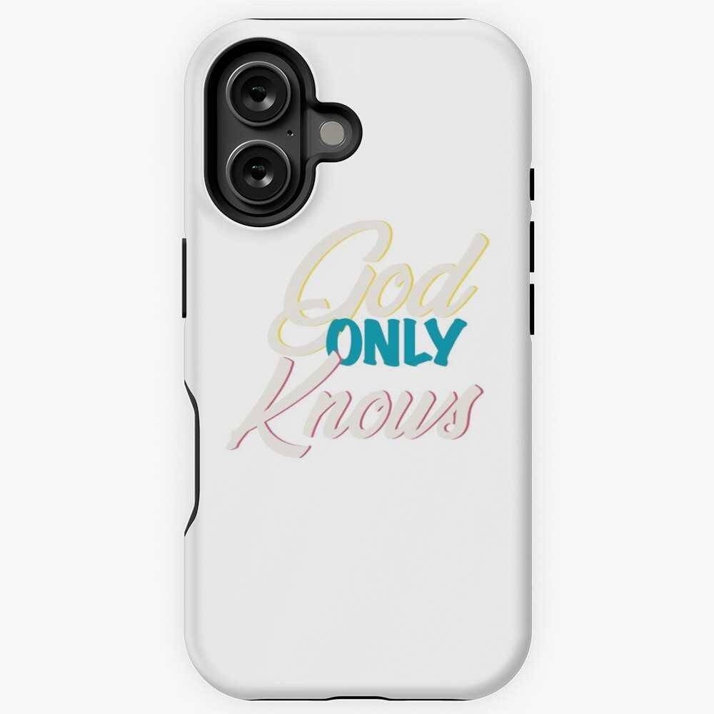 GOD ONLY KNOWS iPhone用ケース