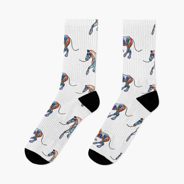 Item preview, Colorful Running Line Horse designed and sold by OryPhotography.