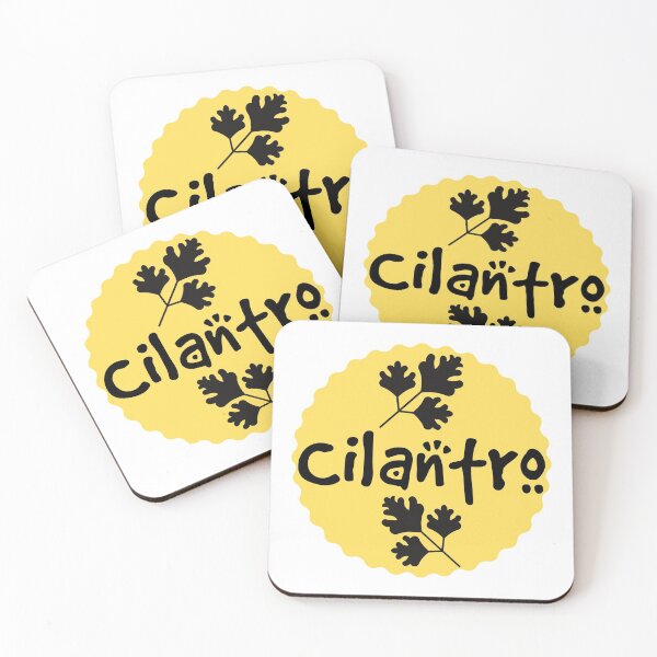 Item preview, Cilantro - Yellow Label  designed and sold by LabelStore.