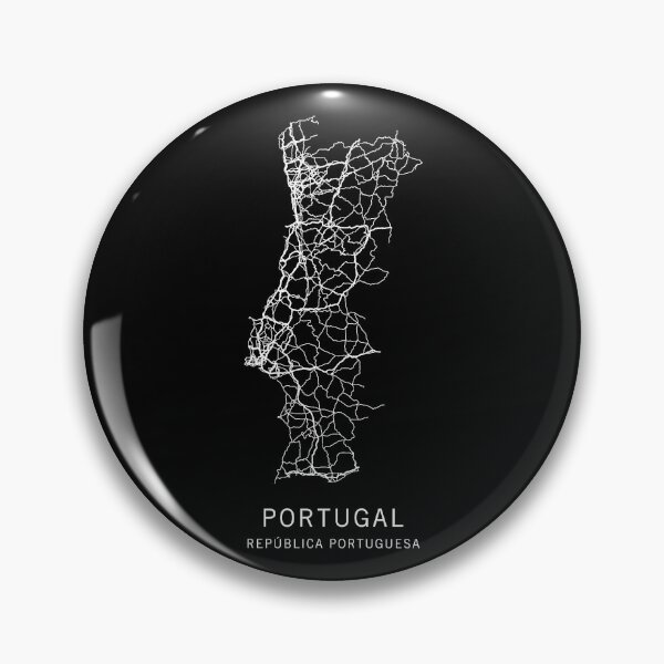 Item preview, Portugal Road Map  designed and sold by clarkstpress.