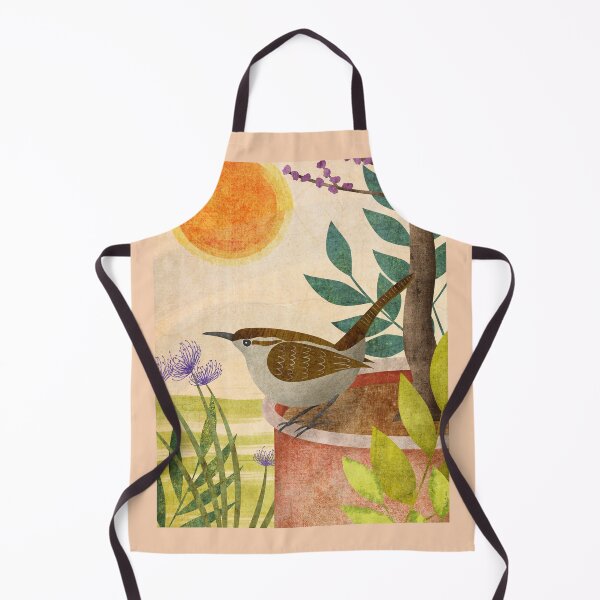 Item preview, Wren on the patio designed and sold by Pam Brisse.