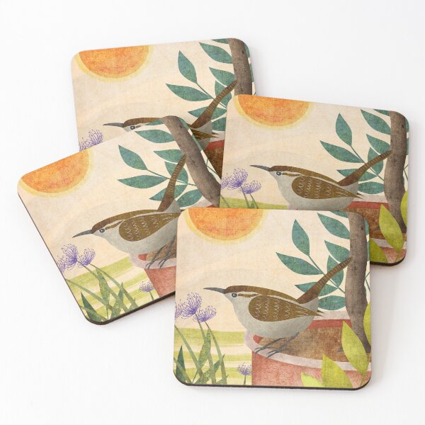 Item preview, Wren on the patio  designed and sold by Pam Brisse.