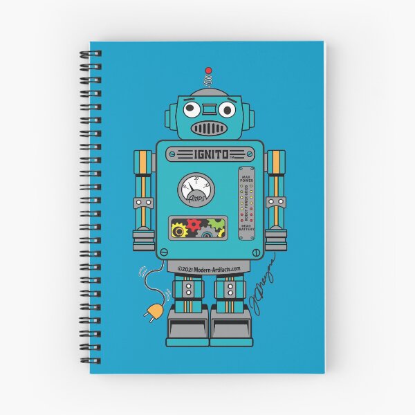 Item preview, IGNITO THE ROBOT designed and sold by Mod-Artifacts.