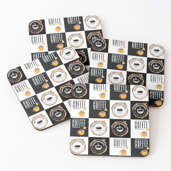 Item preview, Professional Coffee Drinker - Coffee lovers pattern designed and sold by youngdstag.