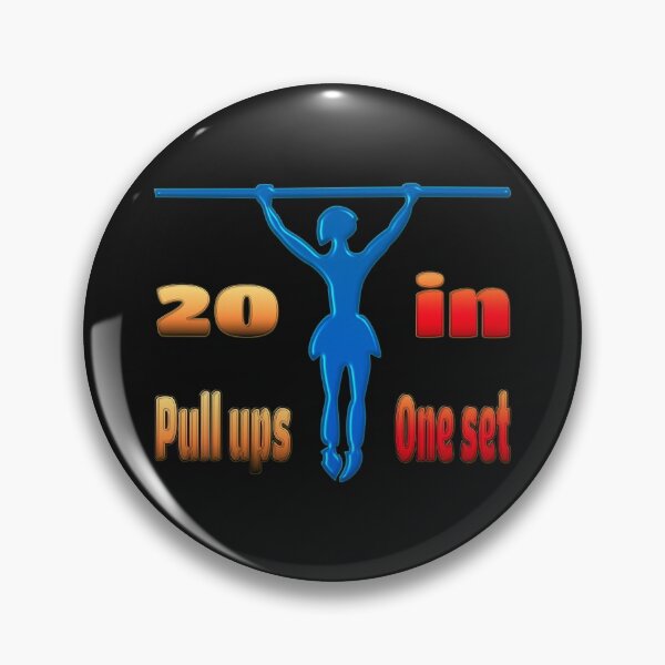 Item preview, WELCOME BACK TO THE GYM - 20 PULL UPS IN ONE SET - FOR WOMEN WHO LOVE CALISTHENICS designed and sold by Ralek.